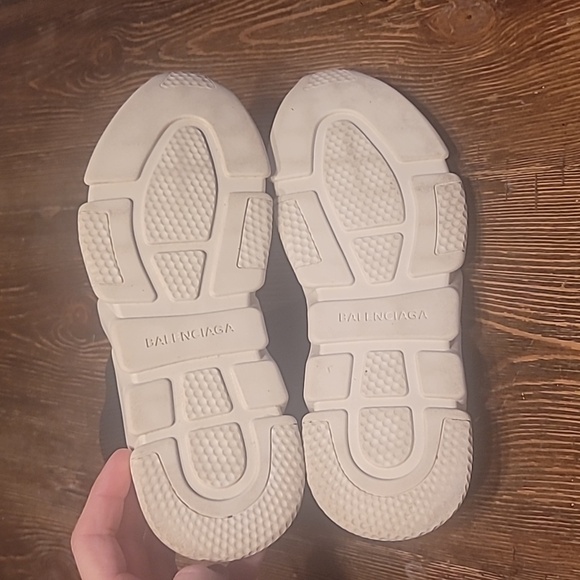 Balenciaga Speed 2.0 Knit Sock Trainer Sneakers Size 8 Black & White - Picture 7 of 9